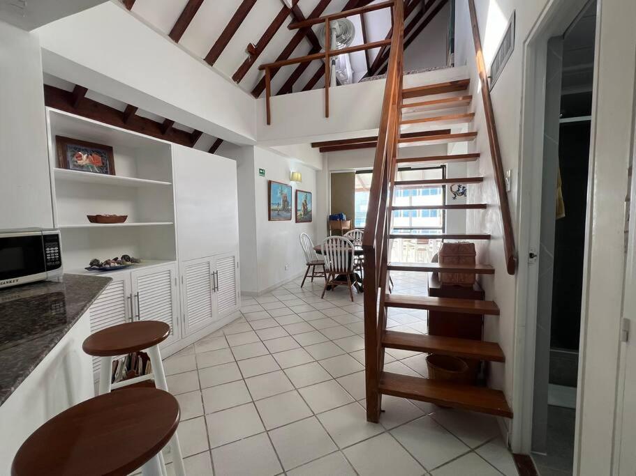 Appartamento Penthouse Con Vista Al Mar Y Balcon San Andrés Esterno foto